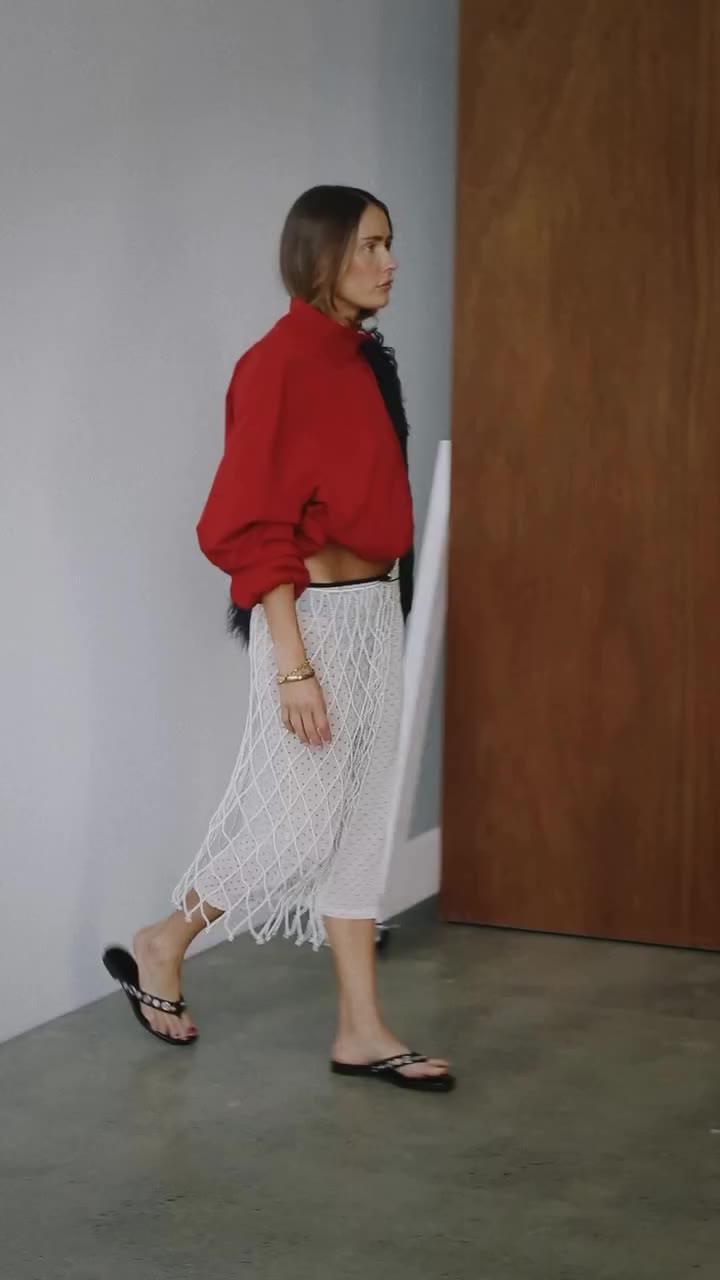 Texture & prints always a good idea. 🛒