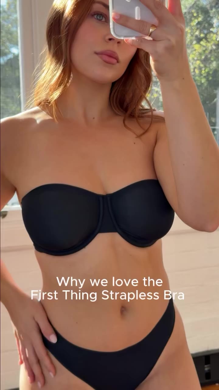 The strapless bra that speaks for itself ✨✨✨