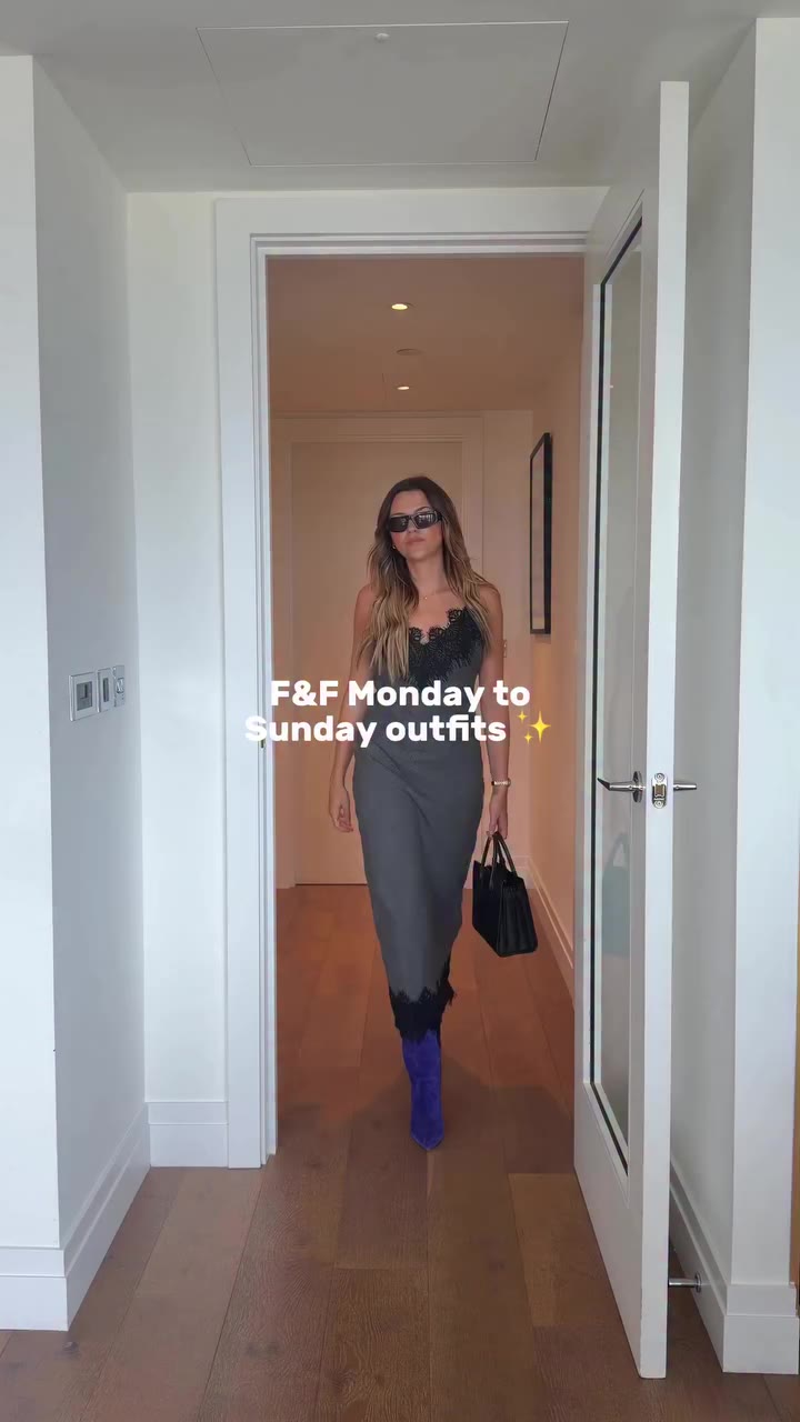 A week of outfits with @fandfclothing 🍂🍁 I am officially stepping into…