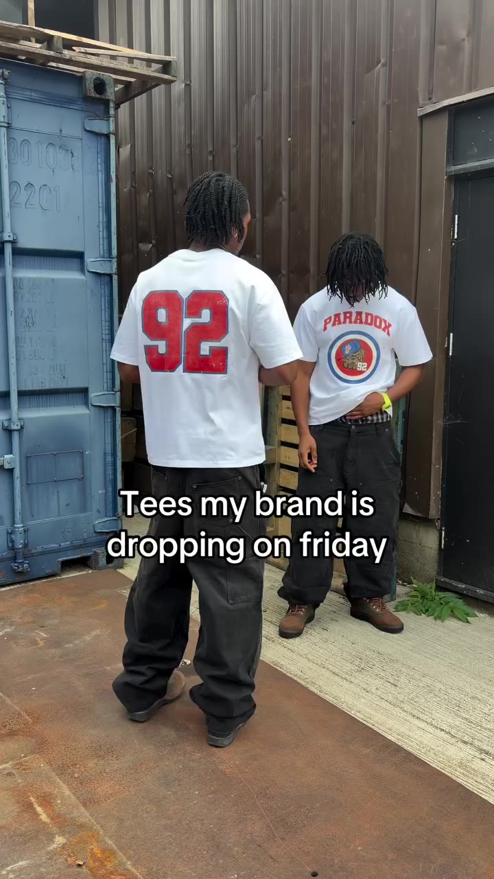 New tees dropping friday at 6pm