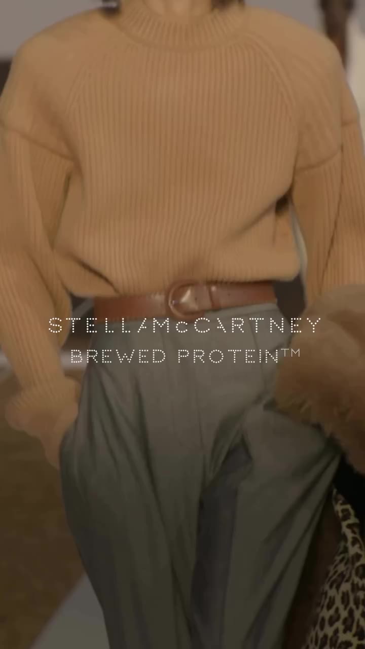Brewed Protein™ fiber by Spiber features in three knitwear pieces from…
