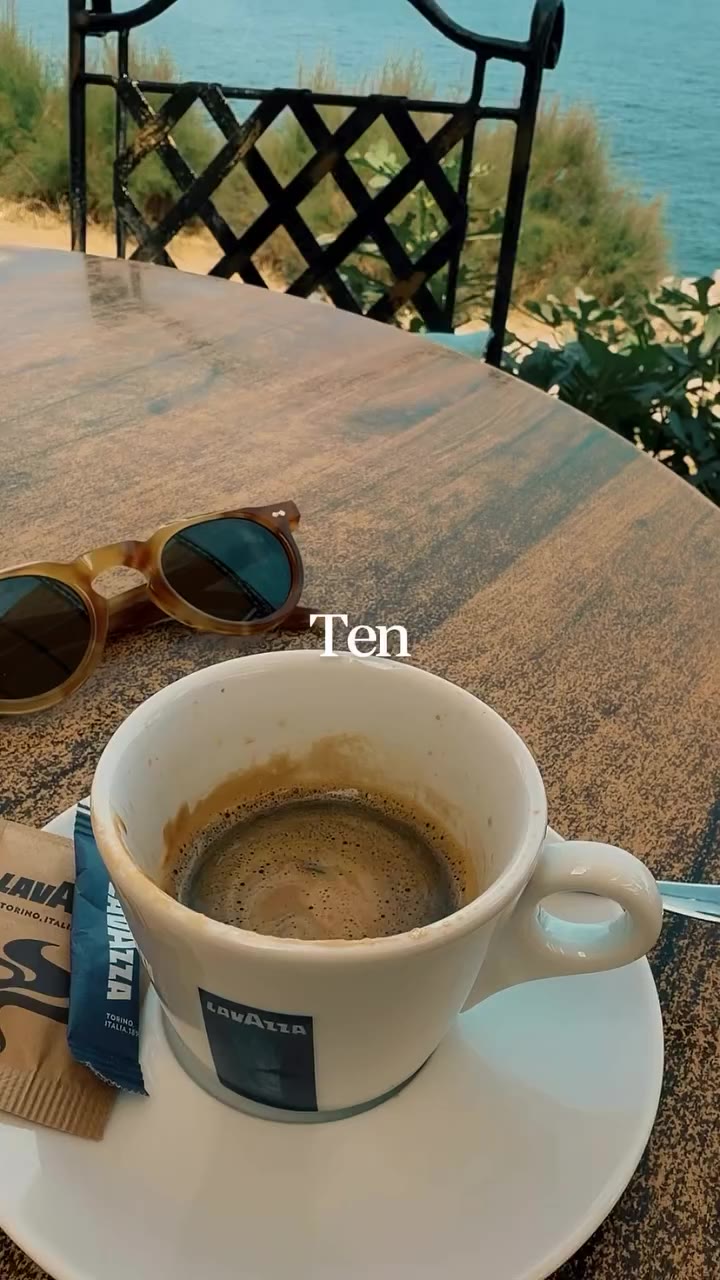 I just miss it 😌 summer, sun, the sea & a coffee with view ❤️ #gentleman…