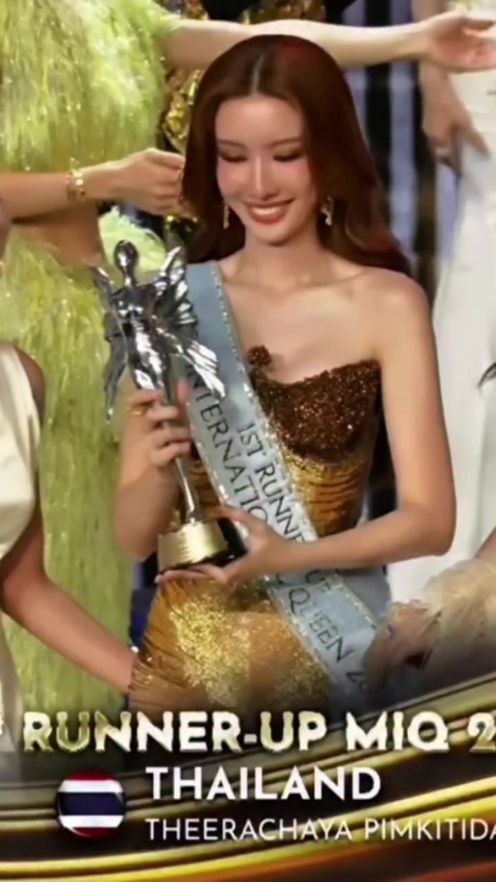 Congratulations, บุ๊ค ธีรัชญา พิมพ์กิตติเดช 1st Runner-Up Miss International…