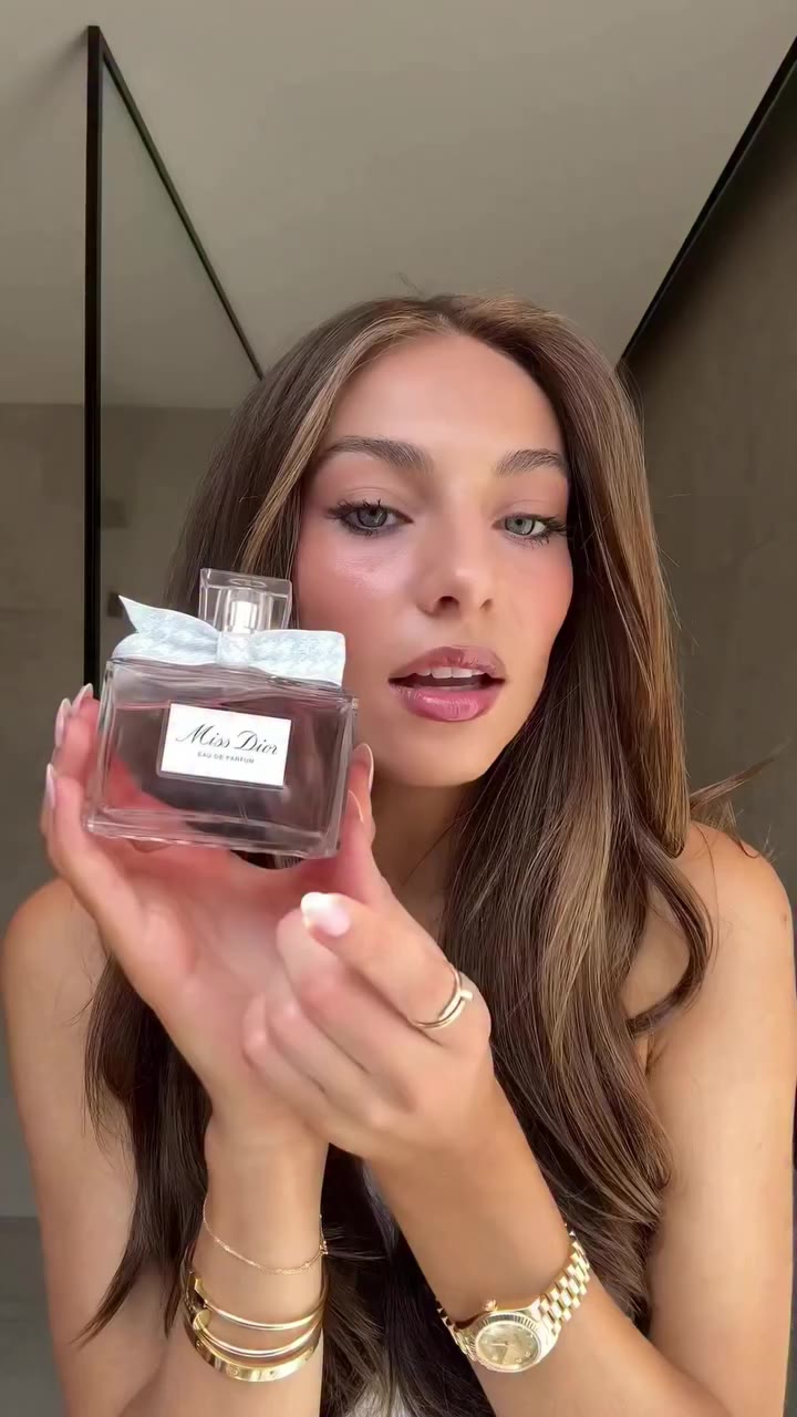 @diorbeauty new Miss Dior Eau De Parfum is romance in a bottle…