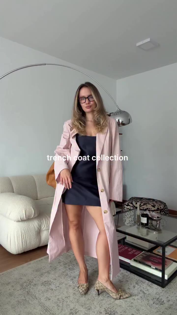 Единственное, к чему я готова это к сезону тренчей🤭 Любимая коллекция