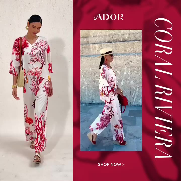 👒Vacation wardrobe goal unlocked 🕶️ Watch @angelesgargal bring our iconic…