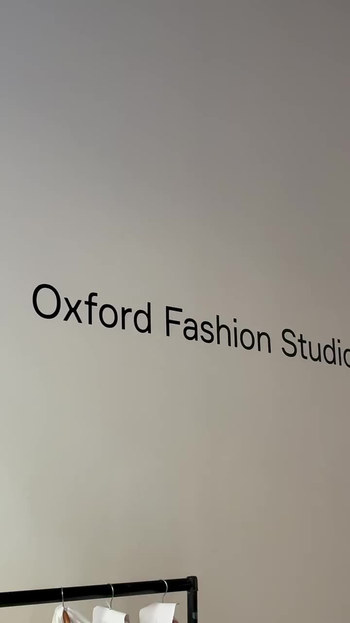 Setting up for SS27 | Who’s joining us today? @dsq_london #oxfordfashionstudio…