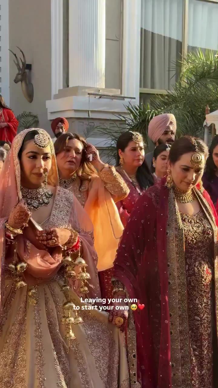 The vidaai is one of the most emotional wedding rituals, marking the moment a…