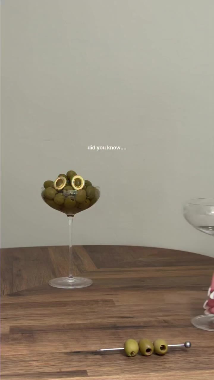This is your sign to make a dirty martini 🍸 Featuring our Azur Olive Earrings…