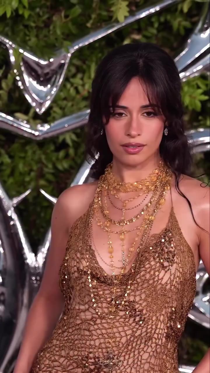 Camila Cabello (@camila_cabello) just proved that a naked dress can still be…