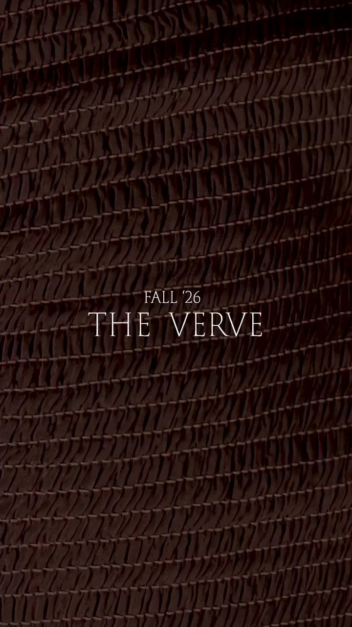 Fall in flow. The Verve, Fall’26.
