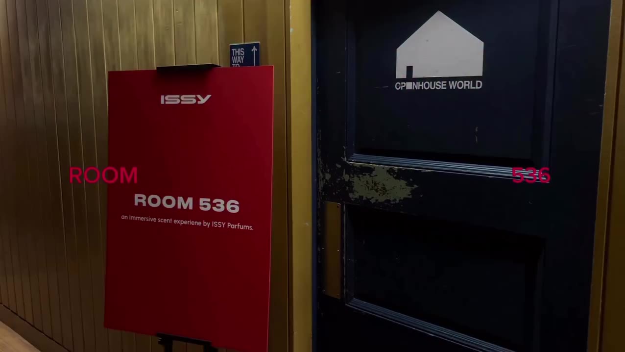 a night at room 536 with @issyparfums @issyandcompany <3