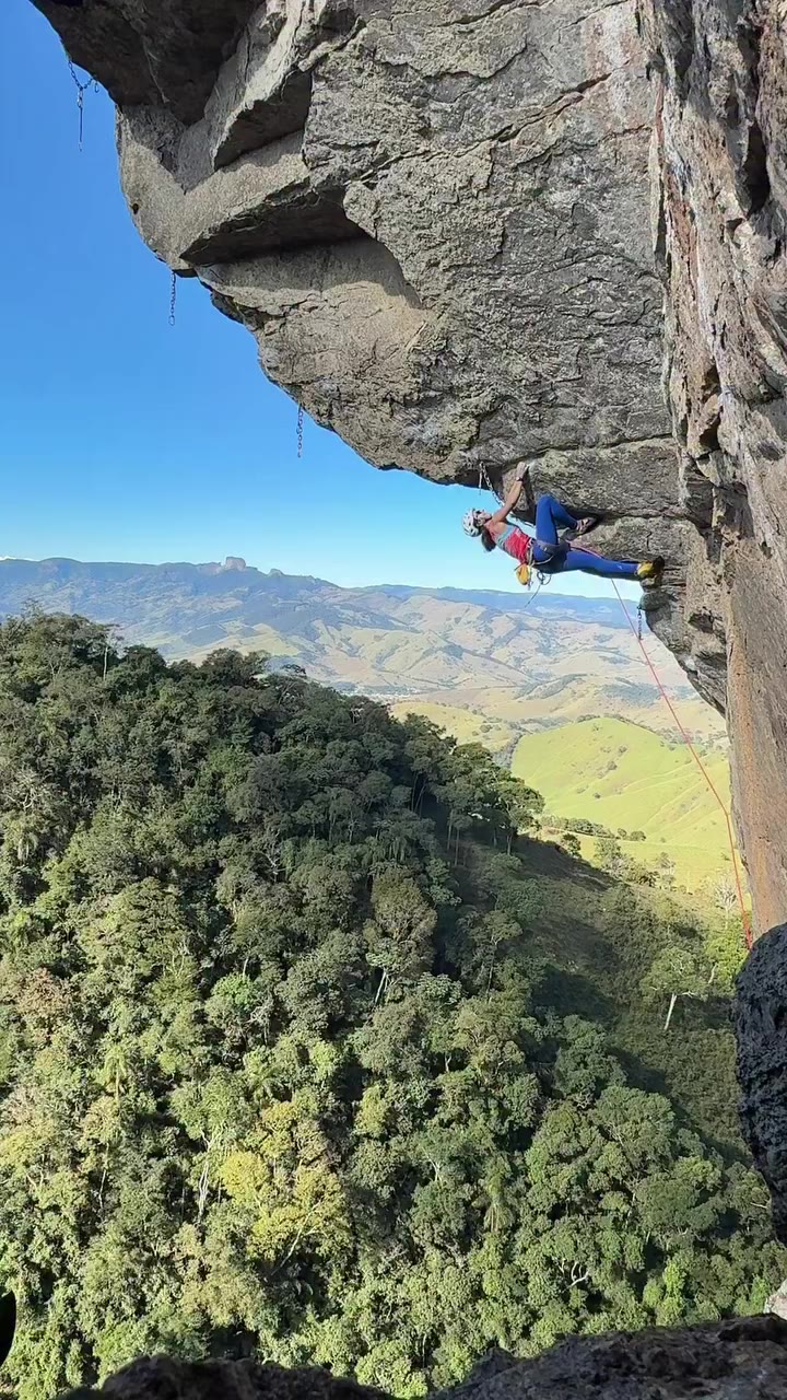 Juízo Final, my favorite route in Brazil 🇧🇷 The moves are perfect, and the…