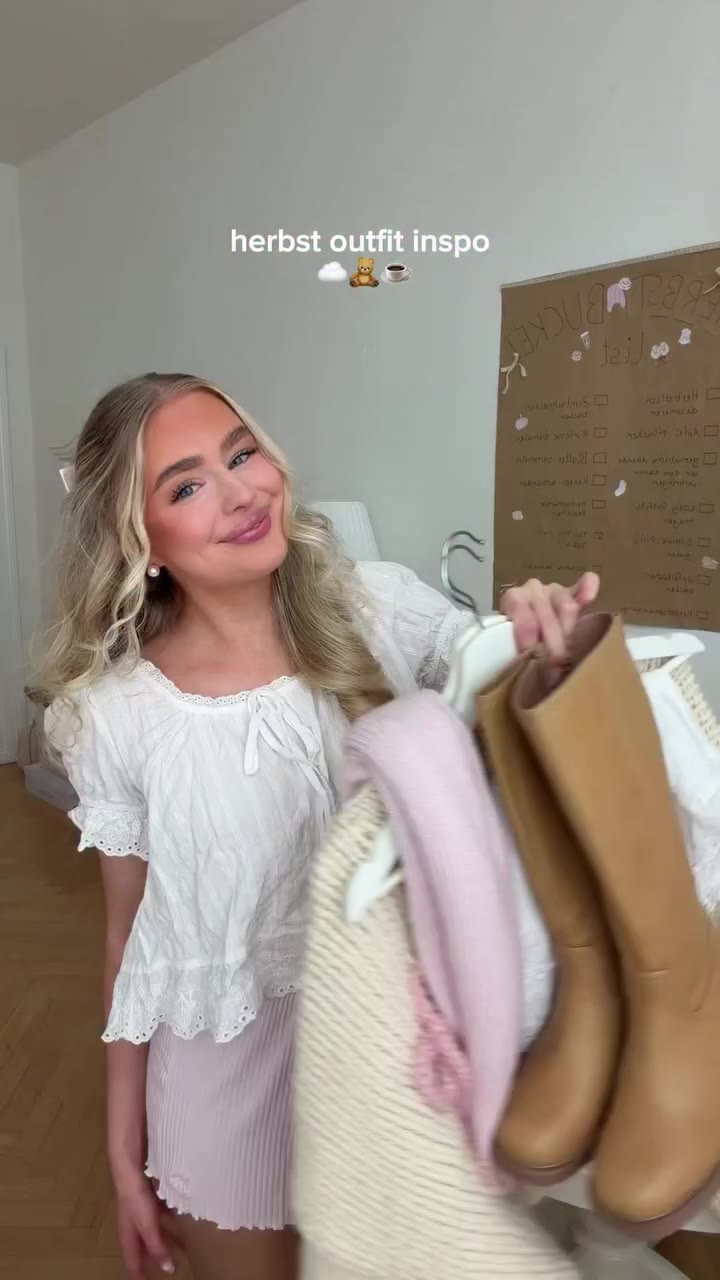 Herbstlooks sind meine liebsten!! <3☁️☕️🧸🎀 verlinke das Outfit später wieder…