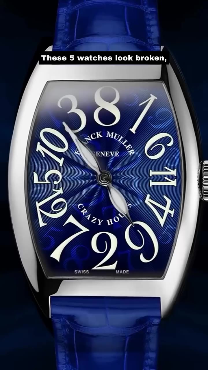 These Watches Look Broken... But Aren’t From Franck Muller’s Crazy Hours—where…