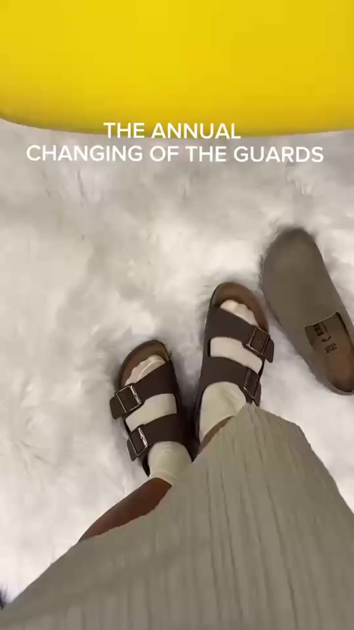 Birkenstock through all seasons ☀️🍁
