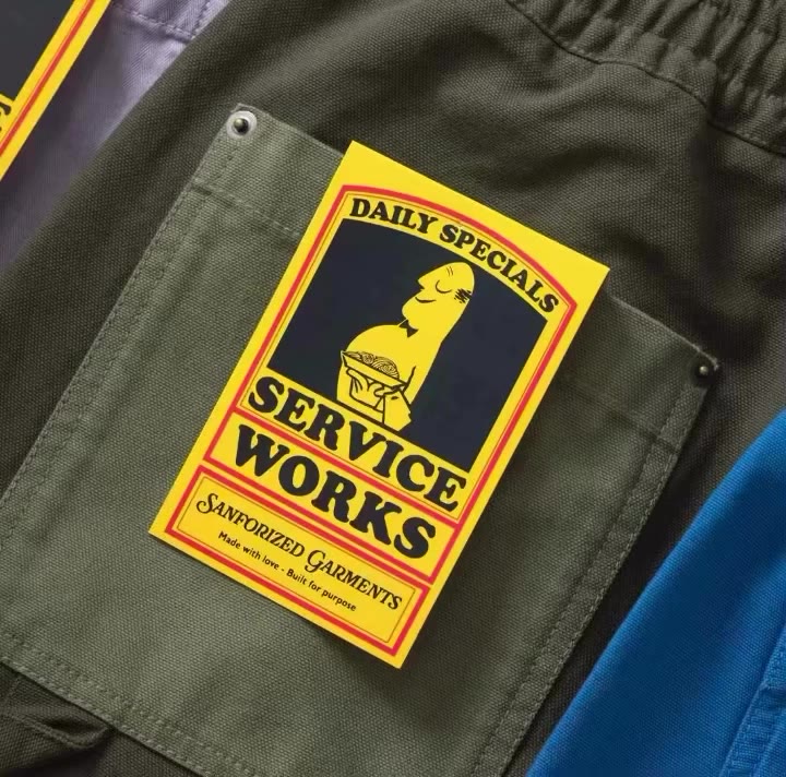 Our 2nd drop for AW26 from Service Works. Available online at Rivet Clothing…