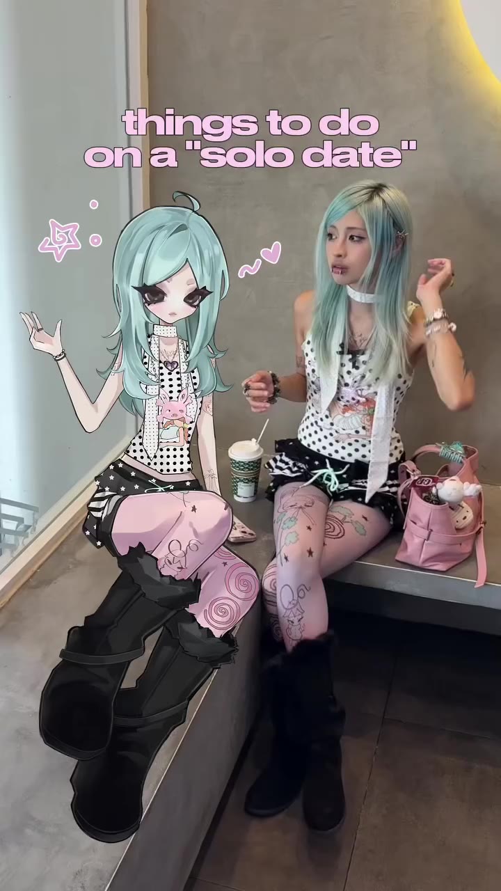 taking my illustration out for a solo date 🍀˚｡⋆