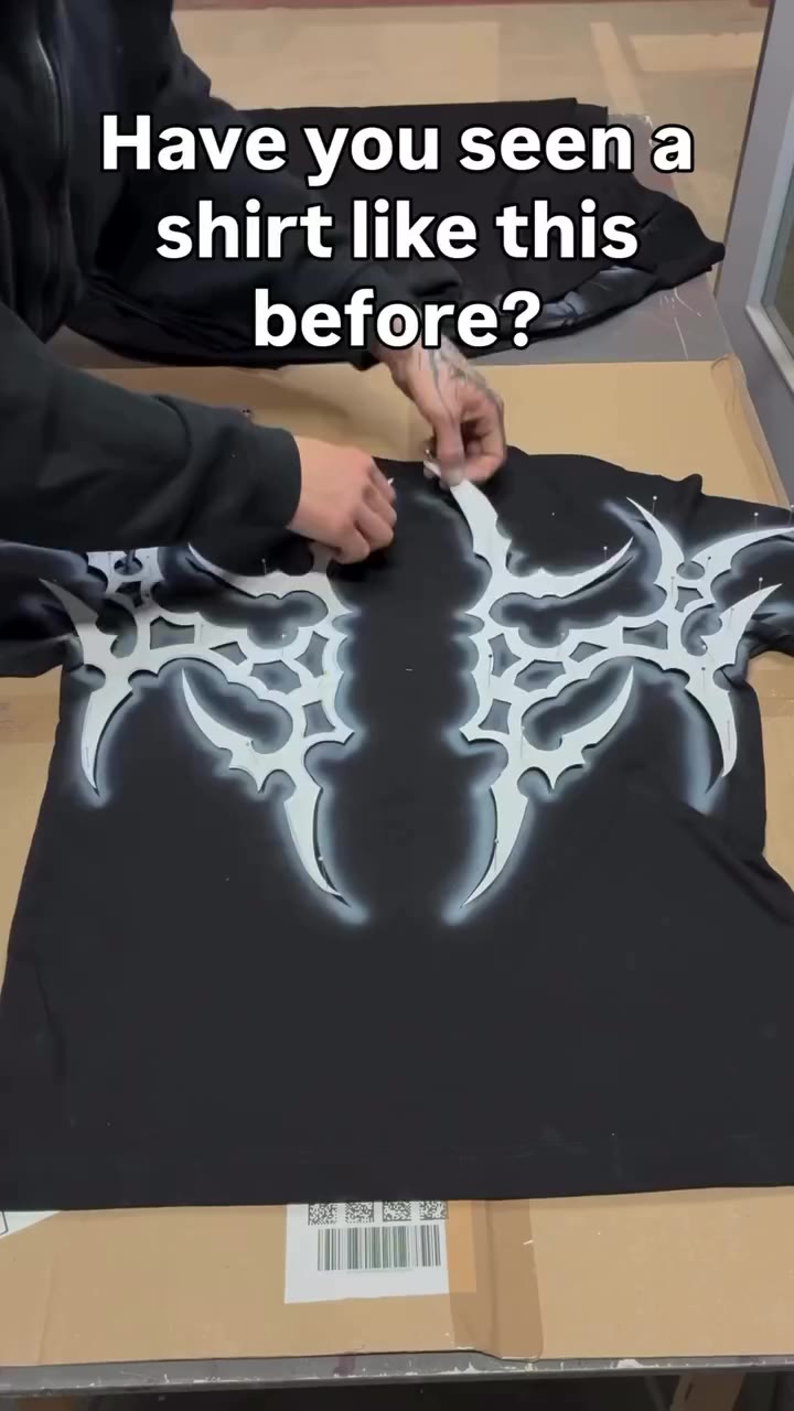Airbrushed custom 1/1 Handmade Airbrushed Distressed by hand Every piece is…