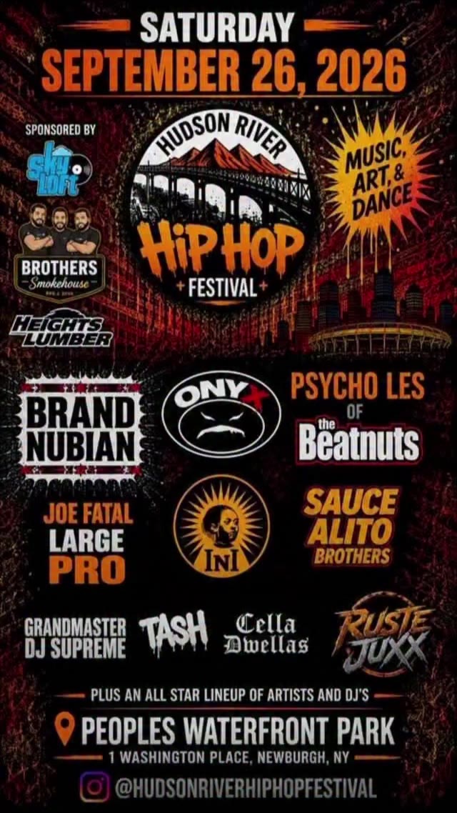 Newburgh NY This Saturday At The Hudson River Hip Hop Festival In People's…