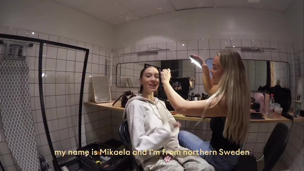 Ever wondered what it’s like being on set with @maya_nilsen and @mikaelah00k…