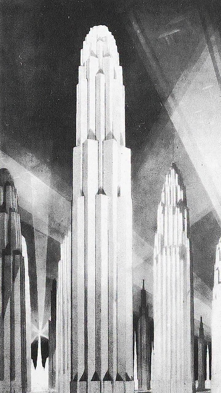 A VISION IN FORM The bold geometry of Art Deco architecture inspires the…