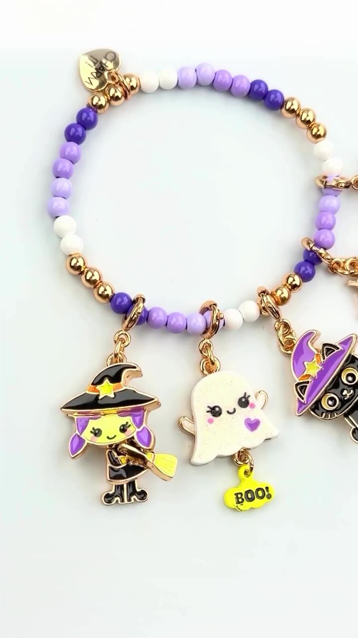 Spooky season, but make it cute! 👻🕸️💜 A little witchy, a little sweet, and…