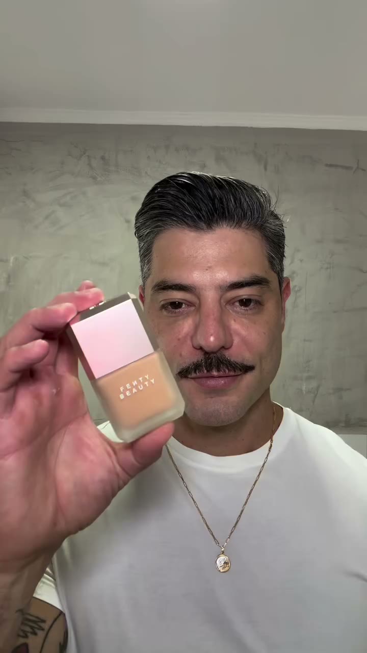 Testando a nova Pro Filt’r Fluid Flex da @fentybeauty na cor 336N. Leve…