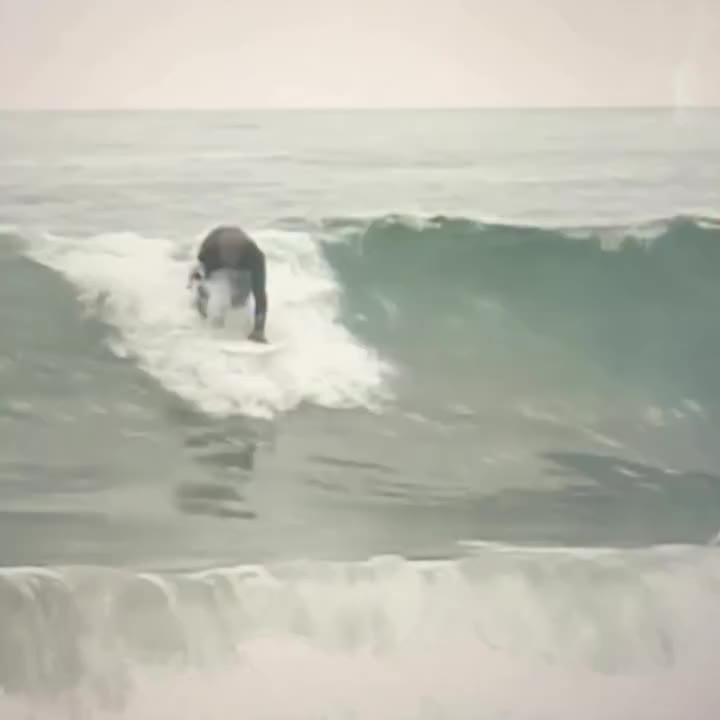 Going through some old video tapes I had transferred. I grew up surfing but in…