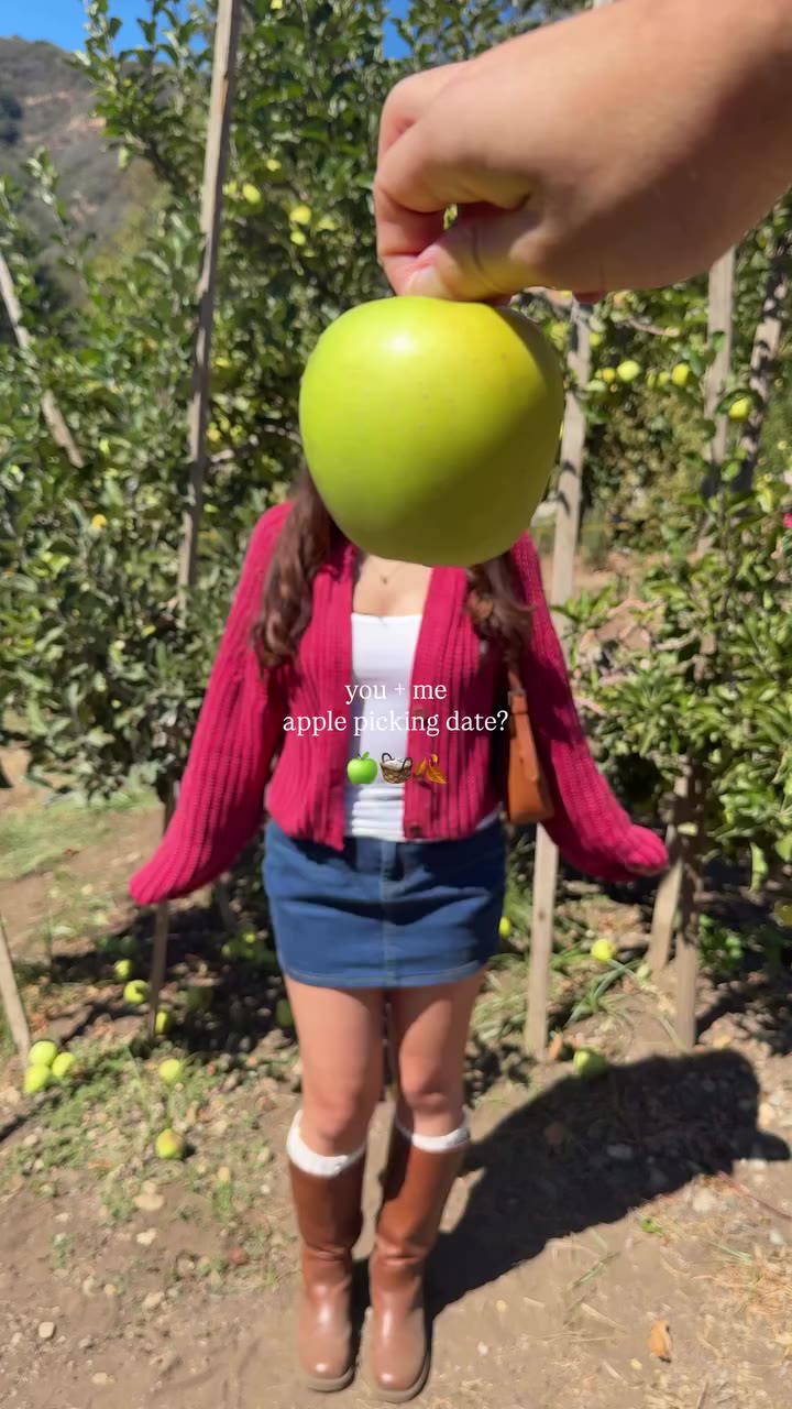 Save this to recreate on your next apple picking date 🍎🍂 We went to📍Los…