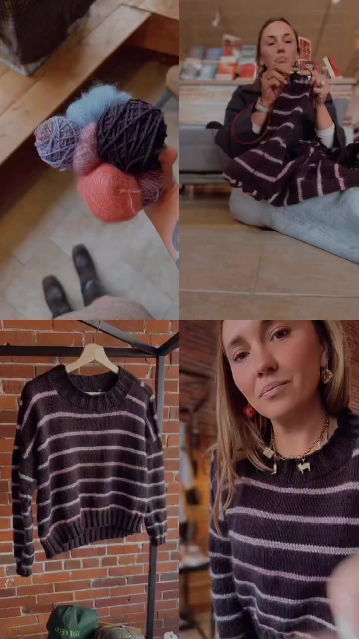 Loved knitting this!! Flock Pullover by @dreareneeknits Pishkun in Aquamini…