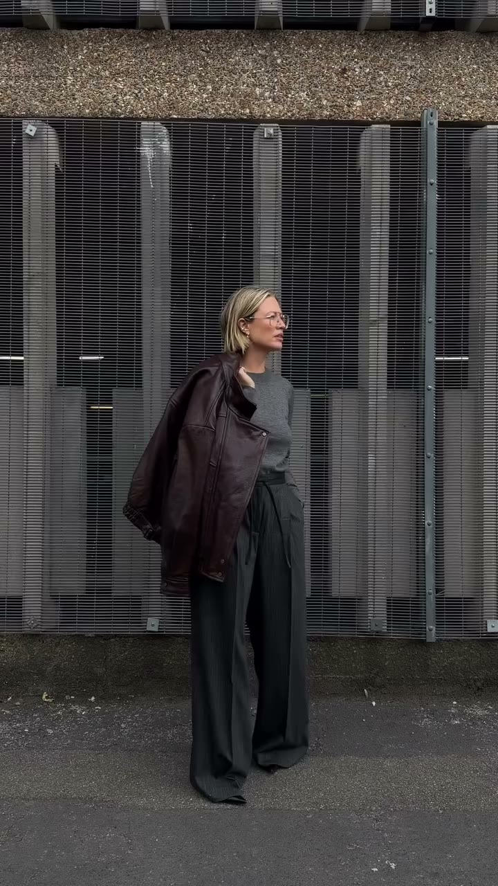 [ad] Leather done right 👏 @reiss