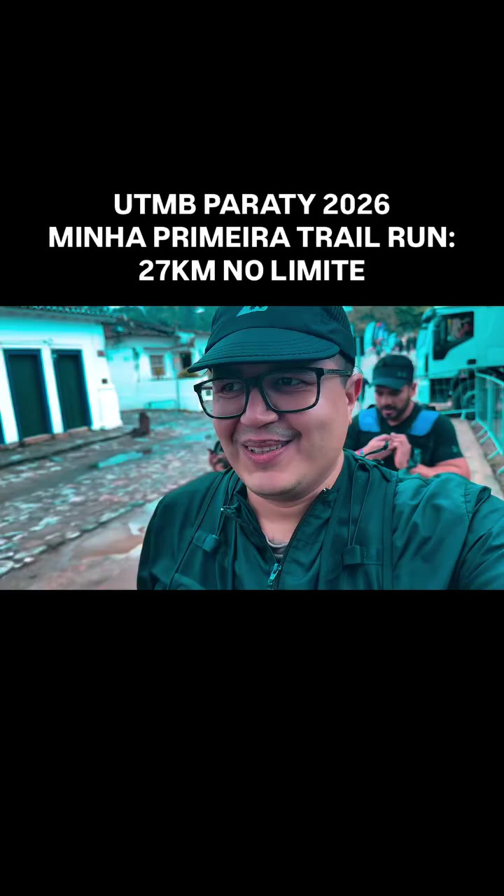Fui batizado com a minha primeira prova de trail run, na maior das maiores, a…