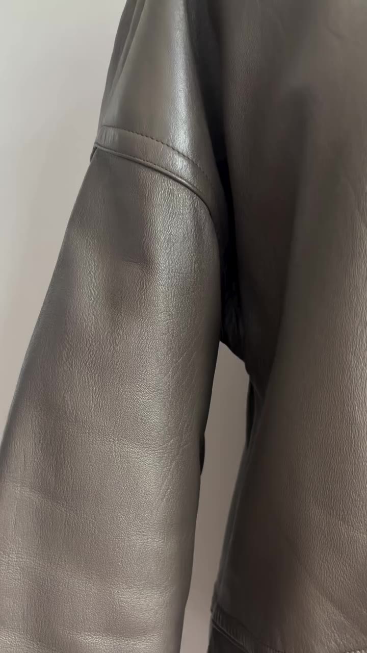 🍂 S O L D • Luxurious 1960’s “Bonnie Cashin” butter soft leather swing style…