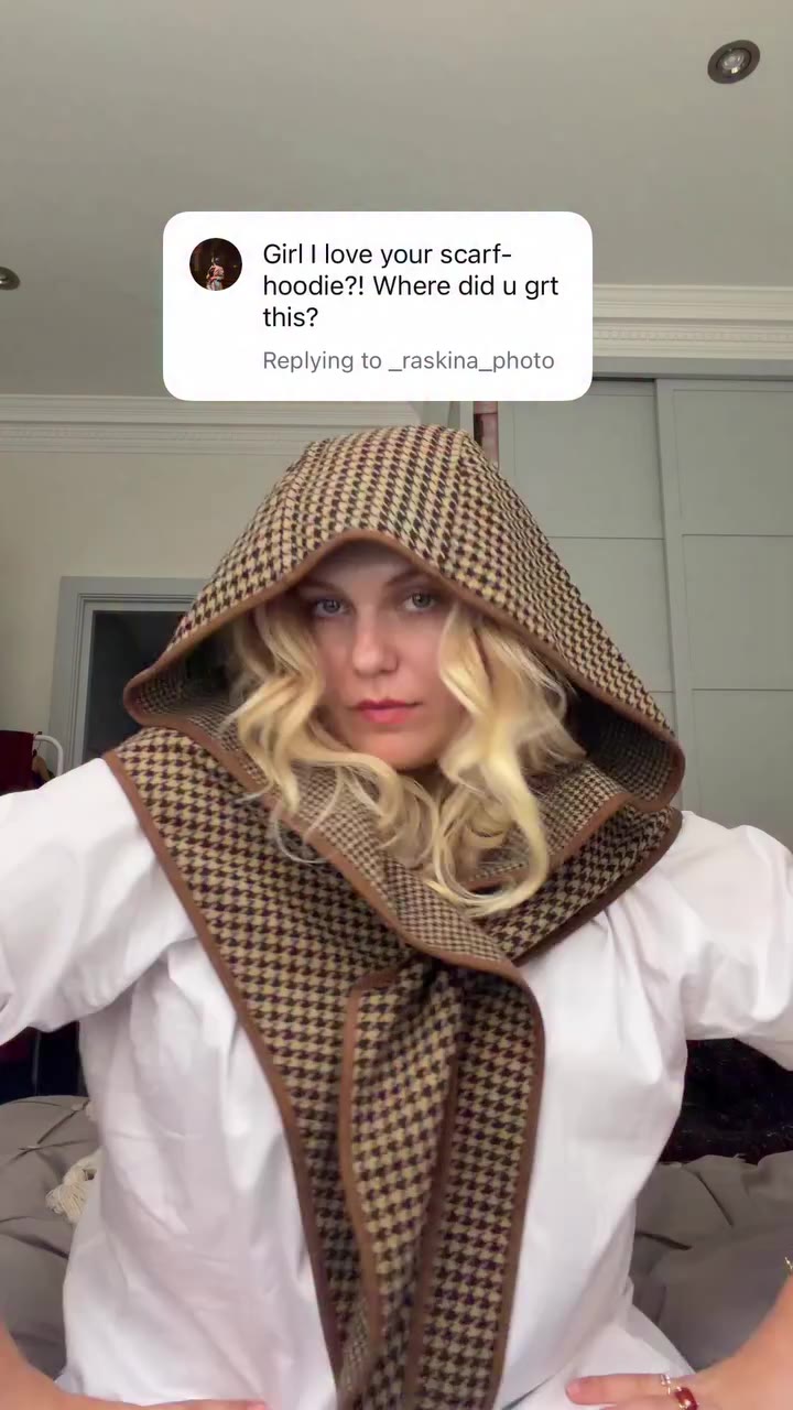 Oh this awesome scarf?! Link here (just copy and paste the link)…