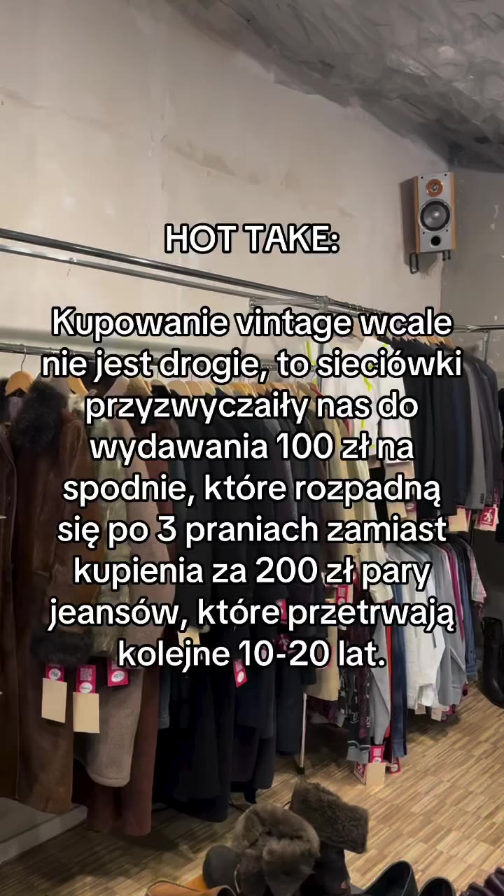 #whatsyourtake #hottake #vintage #thrifting #fastfashion