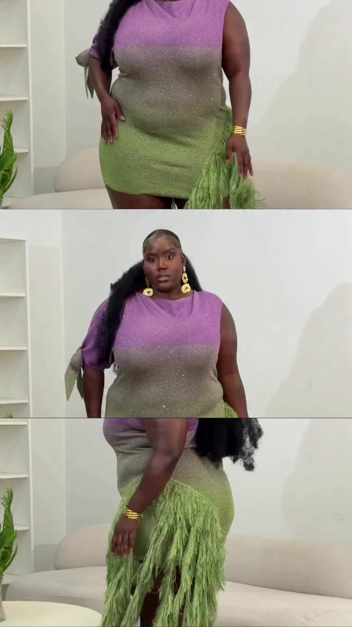 This is what happens when the right body meets the right dress. Aura…
