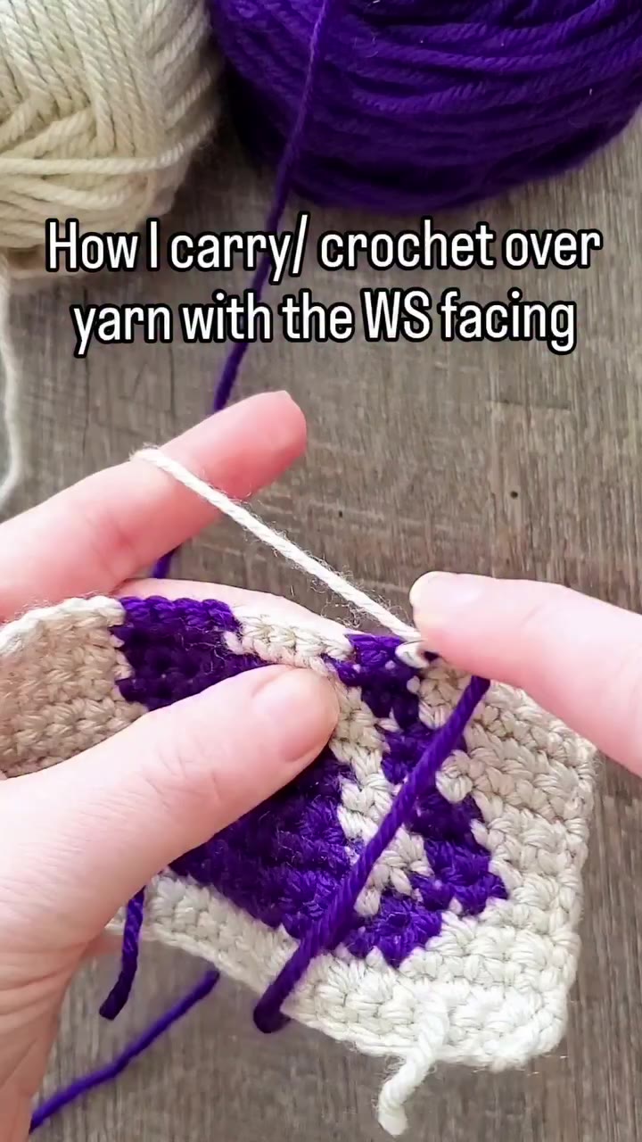 😺Say CAT for the links to this free pattern😺 Honestly working the WS (wrong…