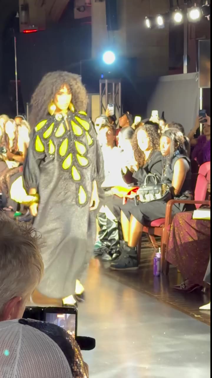 Kelvin Nana Yaw Anky at NYFW @unique_fashion_foundation A celebration of…