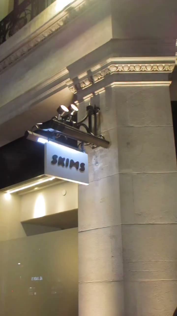 SKIMS celebrates its first international flagship in London.
