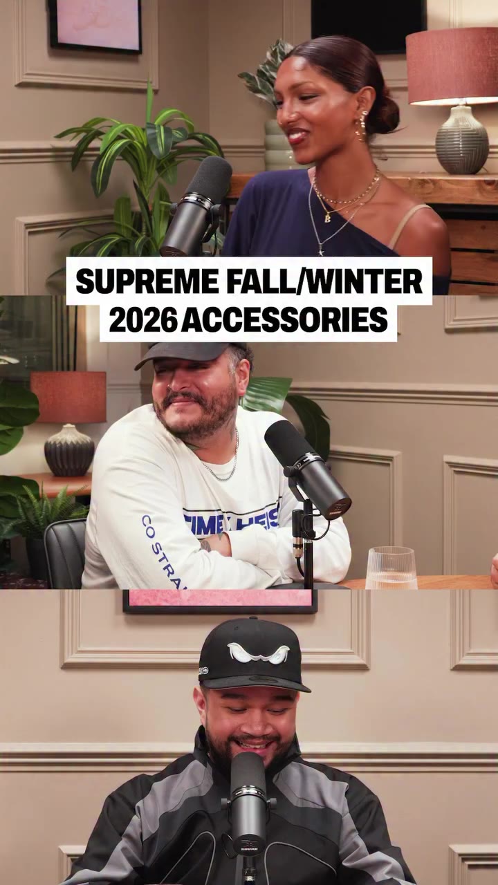 A chrome Moped, Vox Pop mics and a mini crowbar, these Supreme Fall/Winter…