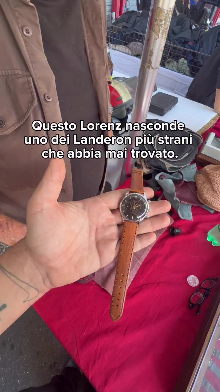 Il bello di questo Lorenz non è solo quello che si vede. Sotto il quadrante si…