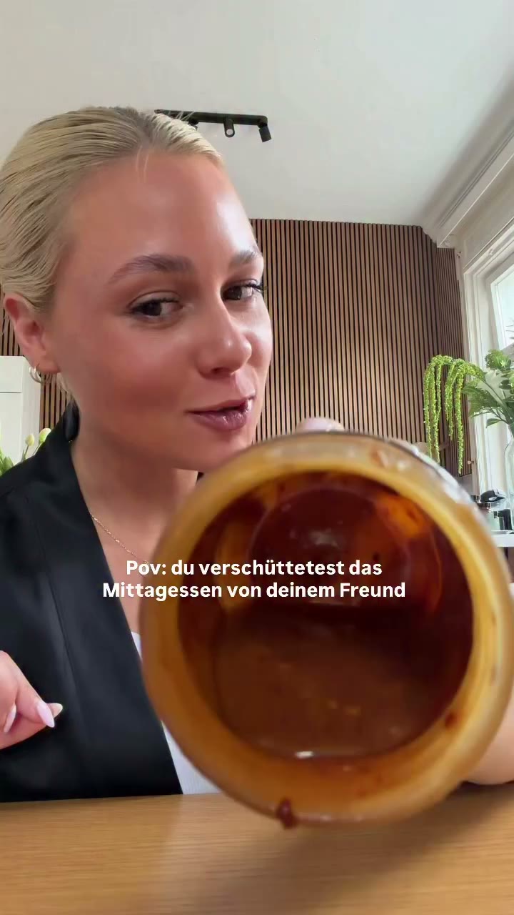 Ihr hättet sein Blick sehen sollen
