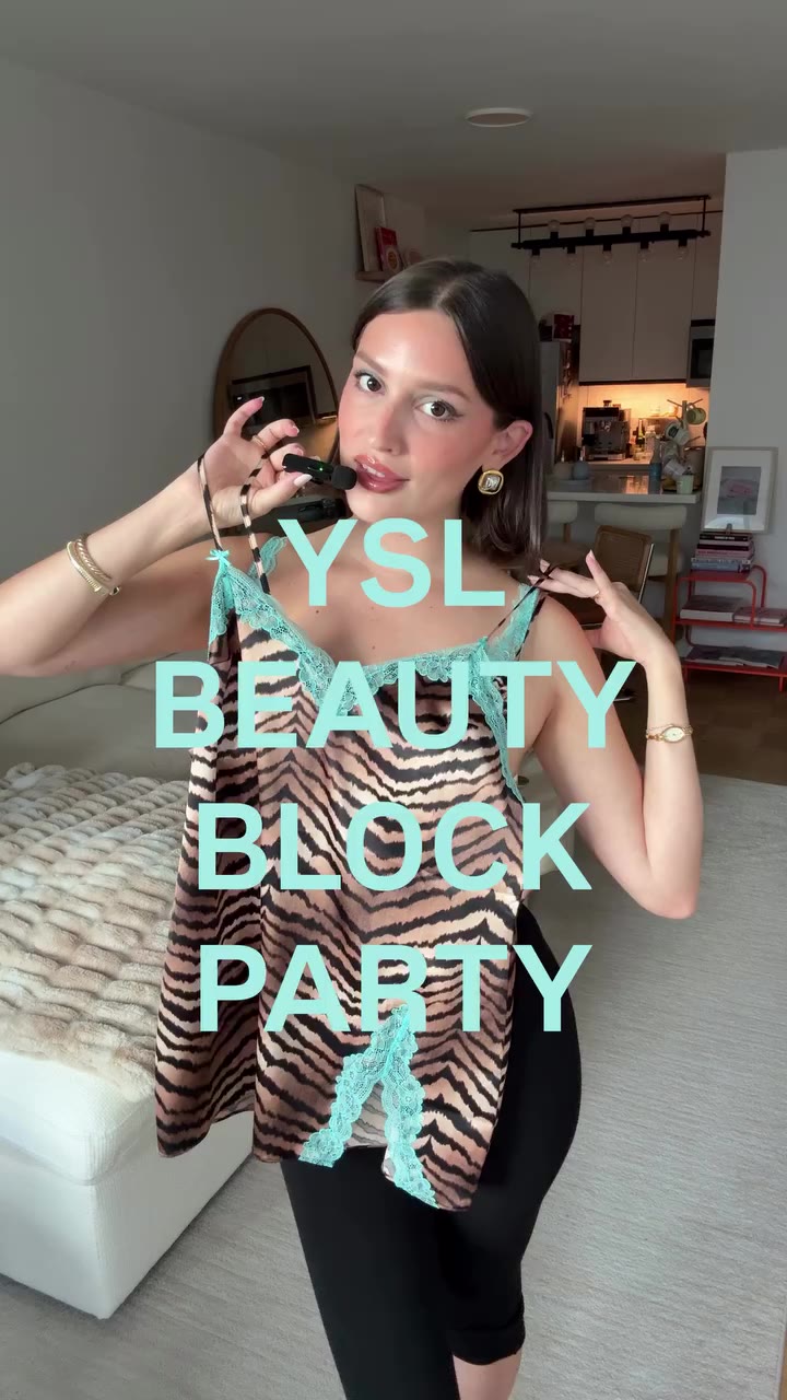 had a little fun for @yslbeauty 🩵 . . . #colorfulstyle #colorfuloutfits…