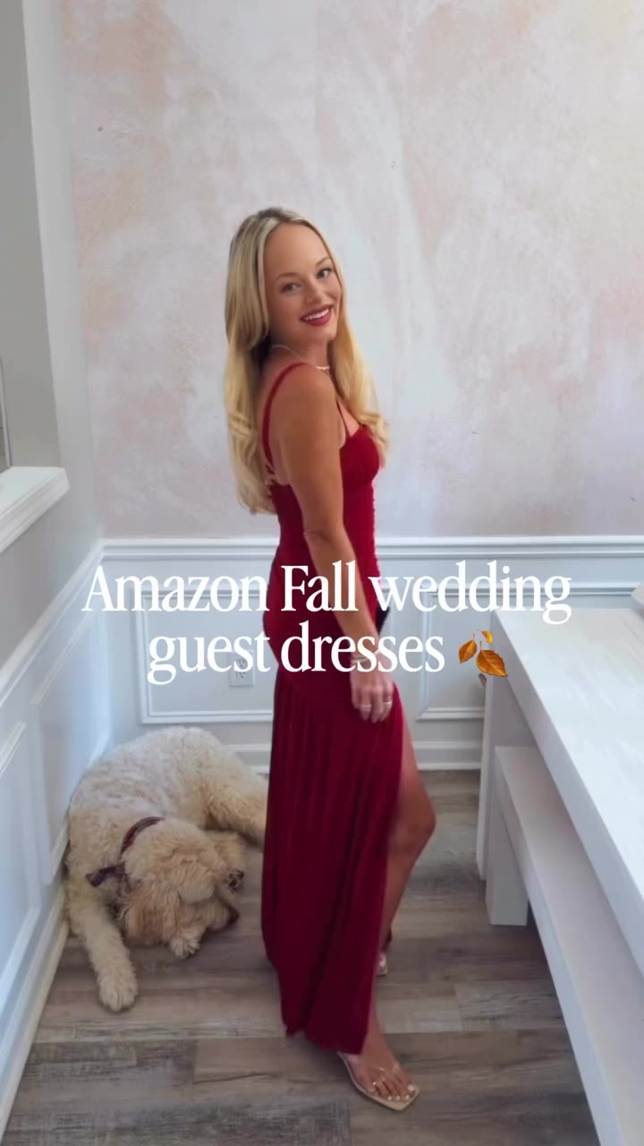 Comment SHOP below to receive a DM with the 🔗 to my fall wedding guest picks…