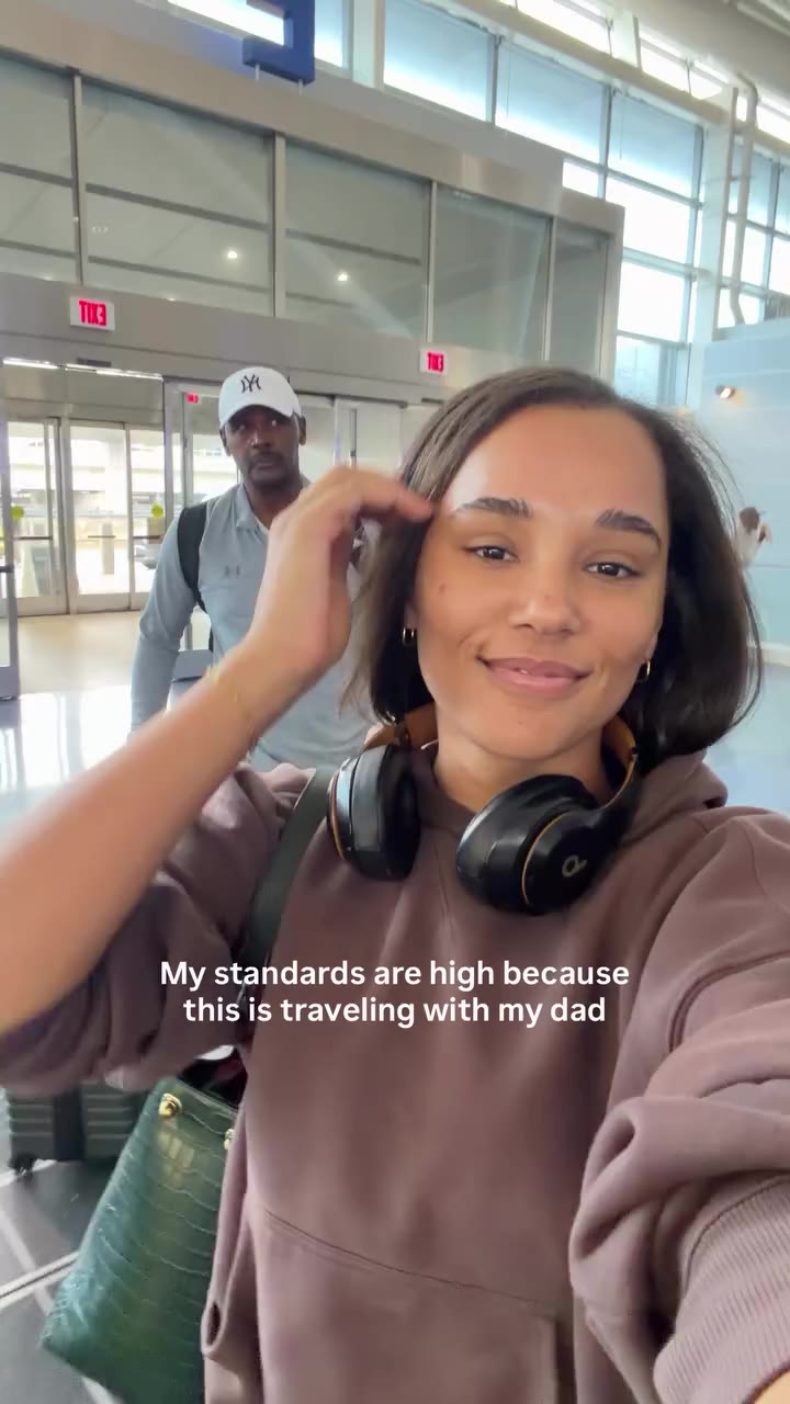 What do you mean carry my own bags when there’s a man around??