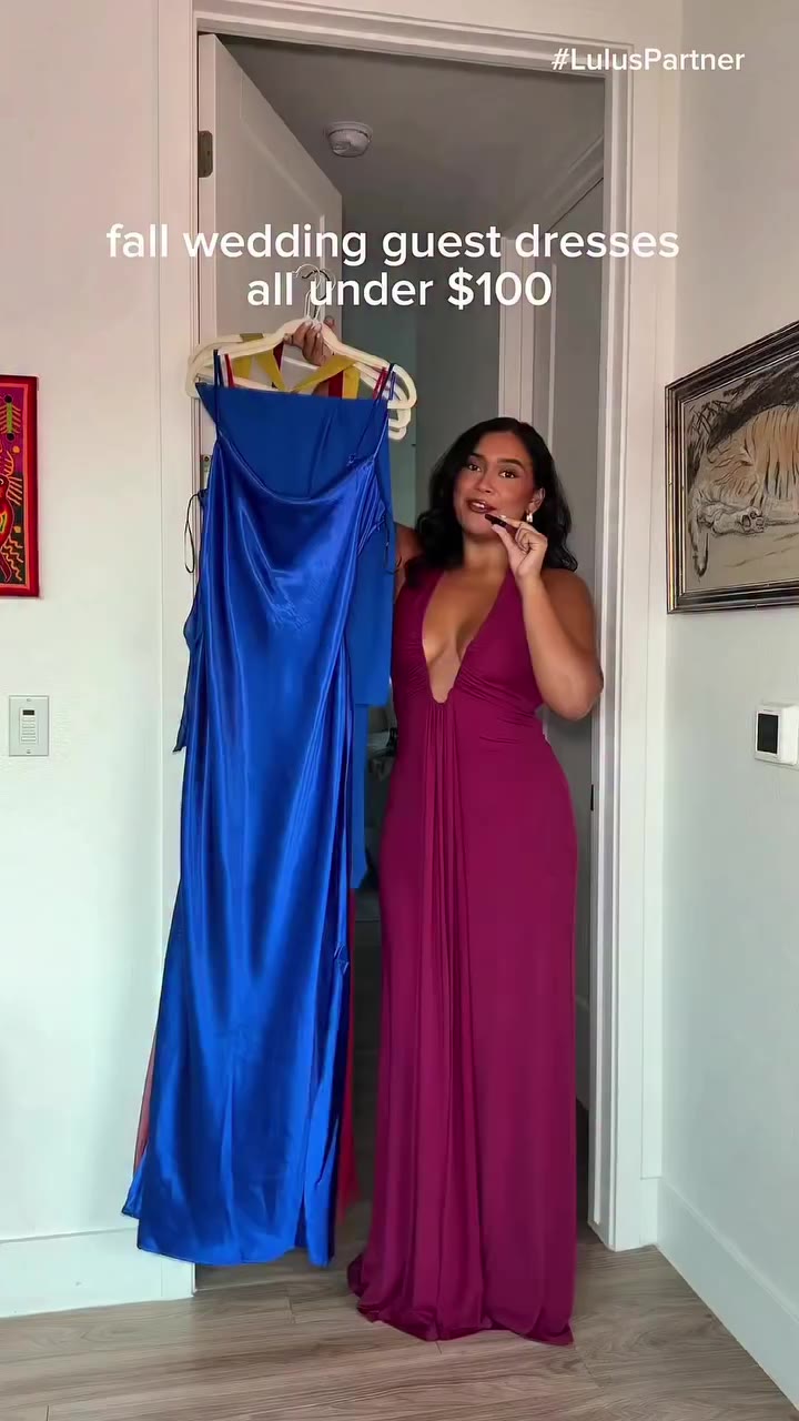 my favorite dresses yet😌@lulus all perfect for any fall formal occasion…