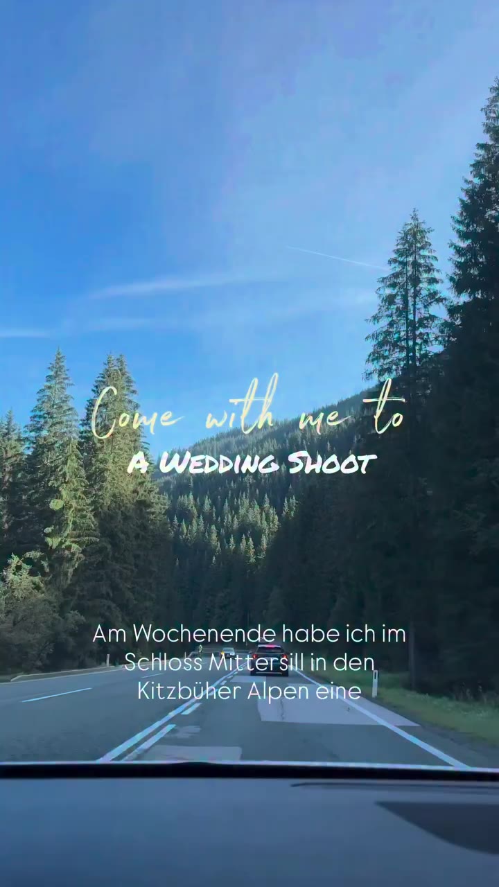 Ein neuer Vlog vom Hochzeitsdreh im @schlossmittersill! #clipdeluxe…