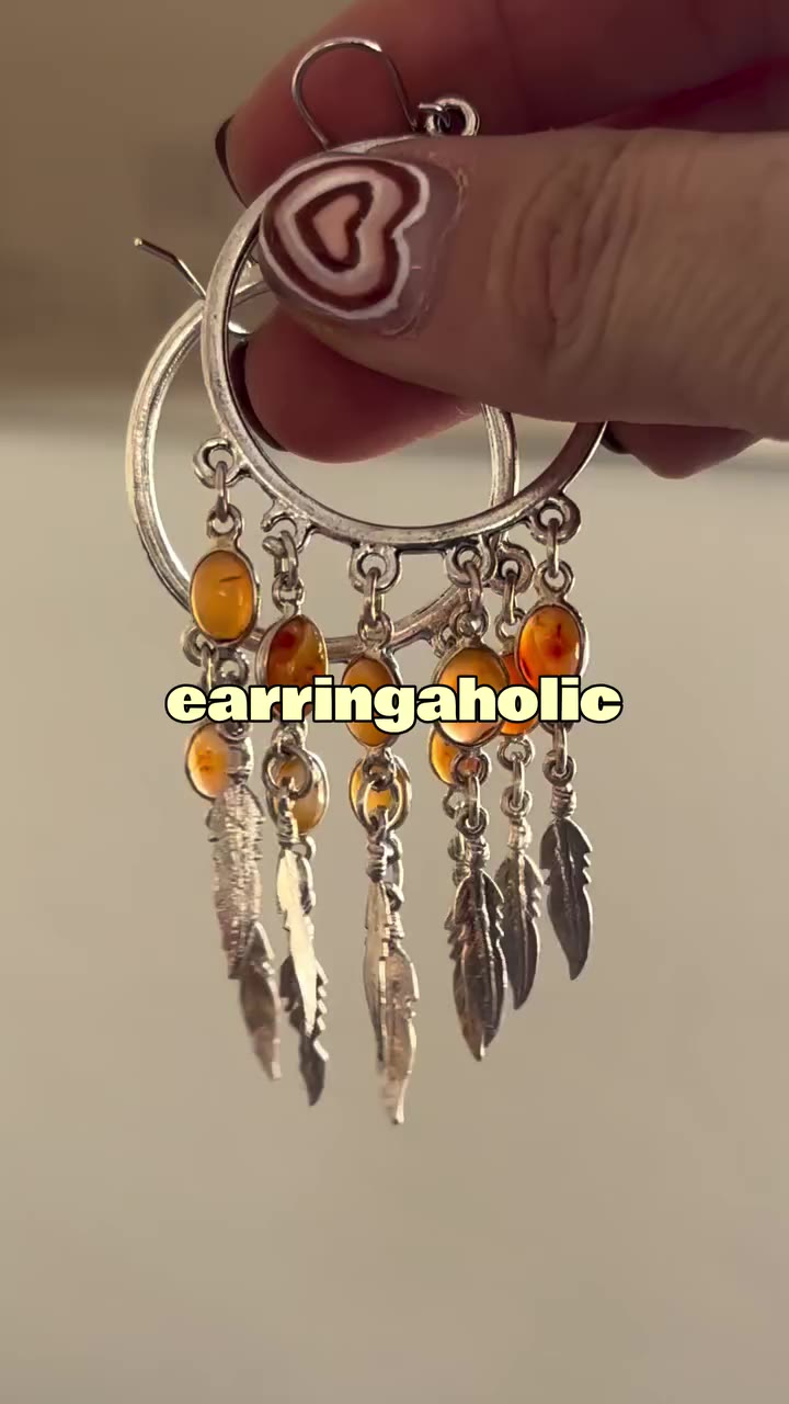 bold, unique earrings always✨ #earringlovers #fierceforward #gemstoneearrings