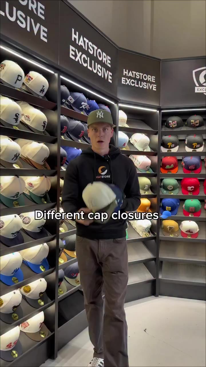 Which cap closure do you prefer?🧢👇
